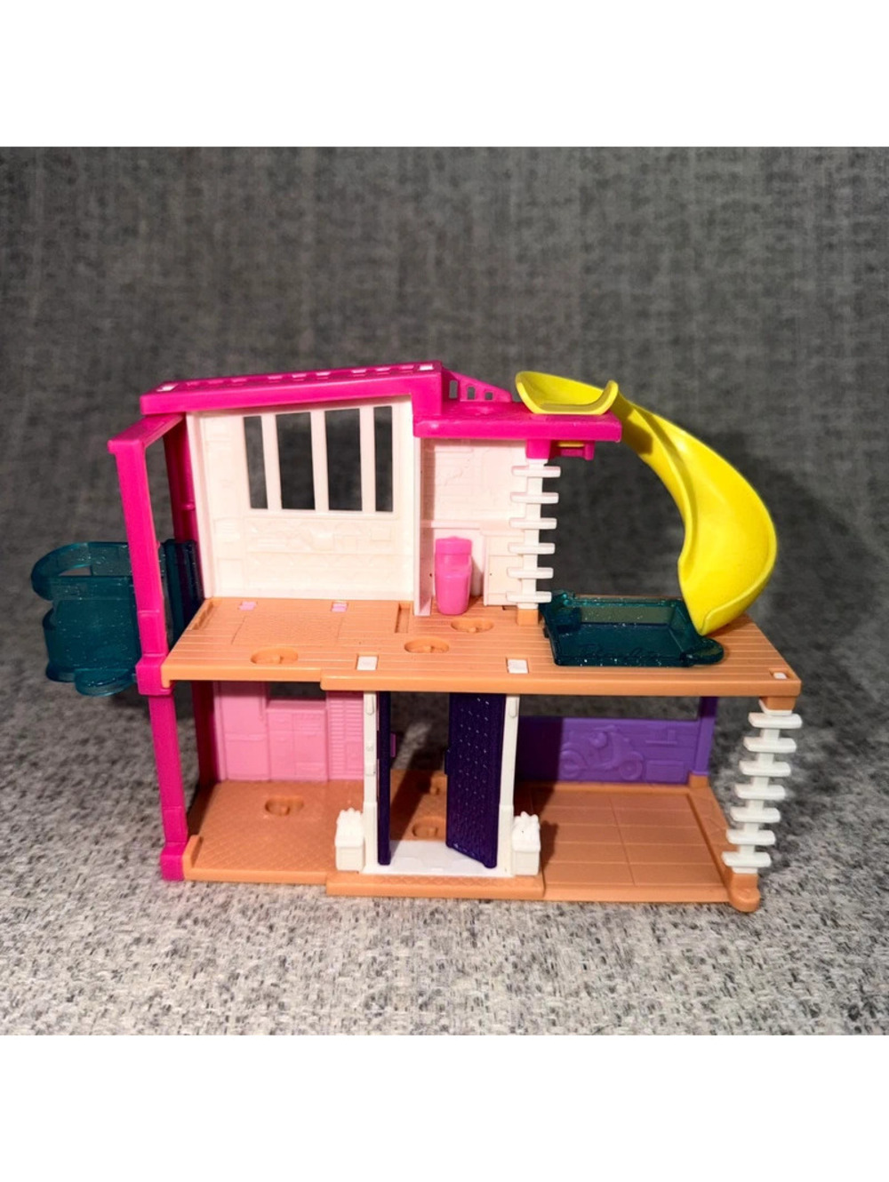 Barbie Mini Dollhouse Playset 2 Story House Pool Slide Replacement Playset